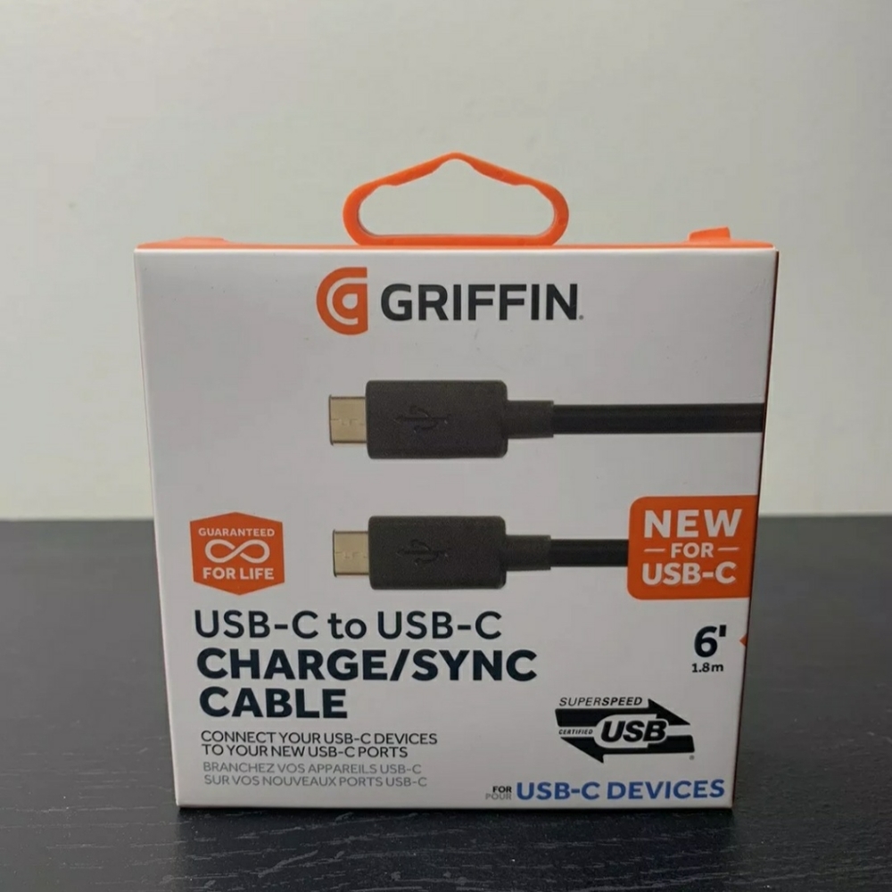Griffin USB-C To USB-C Charge/Sync Cable